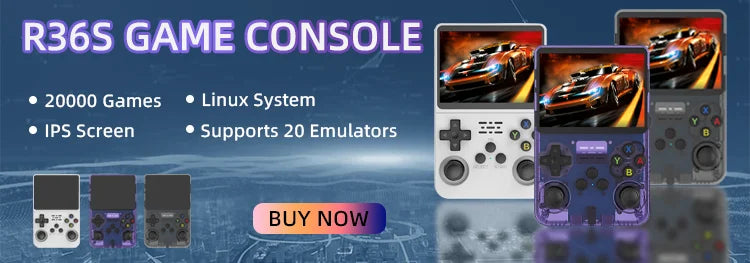 New R50S Retro Handheld Game Console 5.1 Inch Large Screen Linux System 854*480 4200mAh Video Gaming Player Boy Gifts