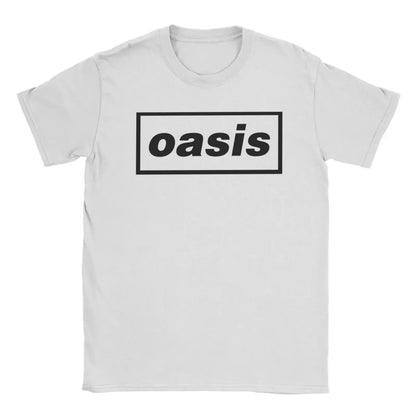 O-Oasis Rock Band T-Shirts for Men Women British Music Albums Vintage Tees Crew Neck Short Sleeve T Shirt Clothing Tops