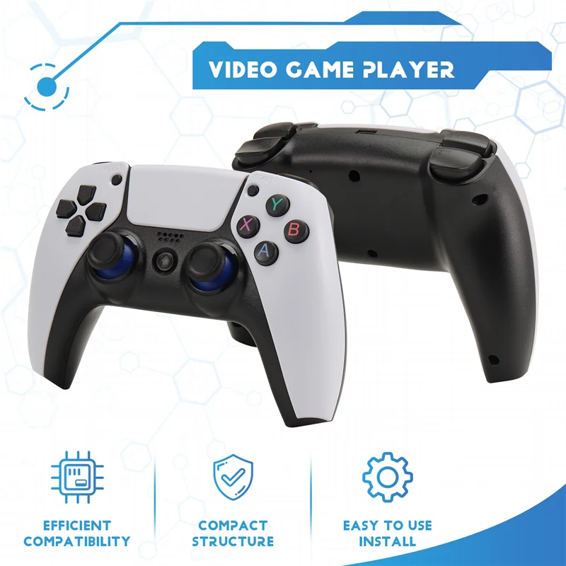 M8 4K Pro Game Stick Video 2.4G Double Wireless Controller 4K Retro Game Console For Retro Classic Games TV Stick