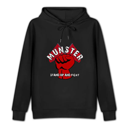 Munster Rugby - Stand up and Fight Hoodie autumn jacket men autumn men wear autumn new products hoodie streetwear