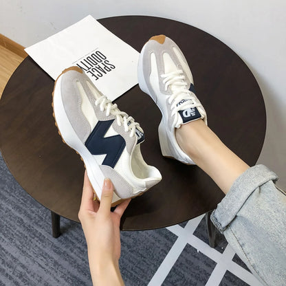 New Women's Causal Sneakers Summer Shoes Woman Fashion Breathable Lace Up Sports Shoes for Women Platform Walking Designer Shoes