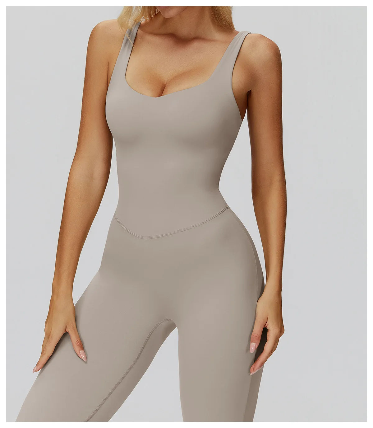 Sexy Back V Jumpsuit Gym Set Women Training Yoga Suit Sportswear Women Sports Jumpsuit Fitness Rompers Stretch Workout Bodysuits