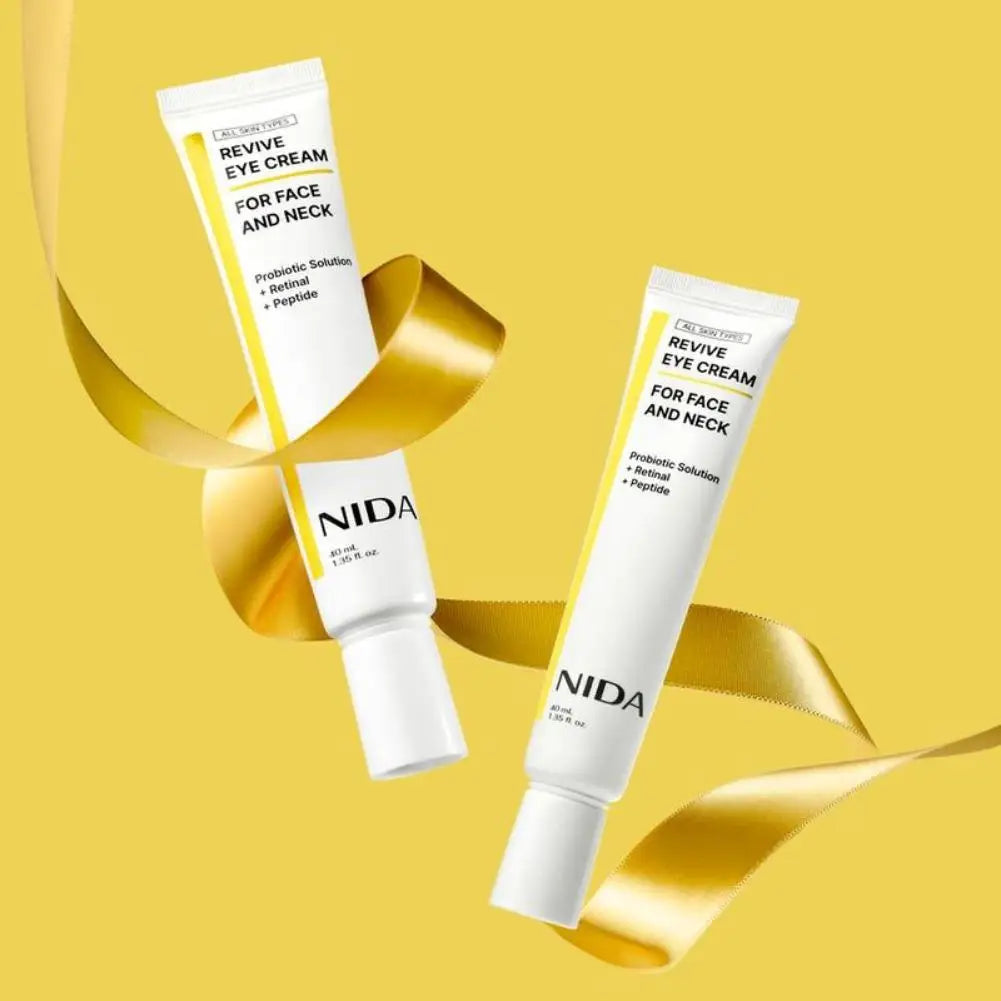 NIDA Propolis Essence Extracts Centella Asiatica Hyaluronic Acid Wrinkles Spots Cream Retinol Revitalizing Eye Cream Skin Care