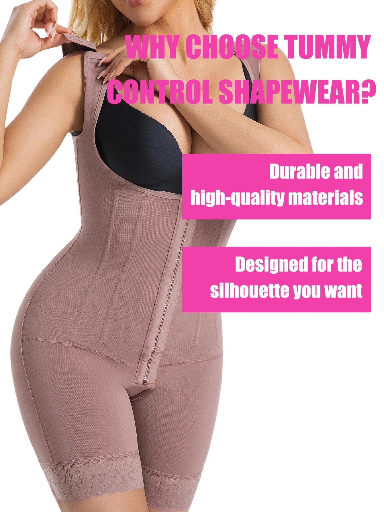 Women Full Body Shaper Fajas Colombianas Post Surgery Shapers Binders Waist Trainer Butt Lifter Shapewear Bbl Compression Girdle