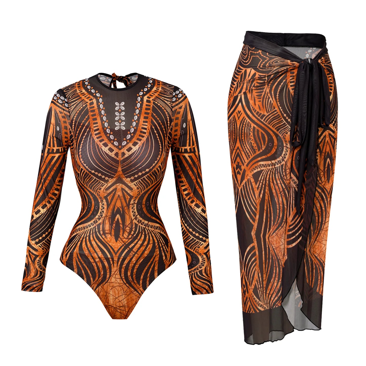 Russian Swimsuits Women One-piece Bikini Quick Drying Купальник Sunscreen 2025 European American