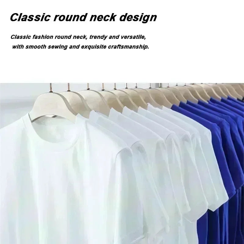 Octopus Orange Baseball Cap Cotton T-shirt - Japanese Style Pattern T-shirt - Casual Cotton Short-sleeved Round-neck T-shirt