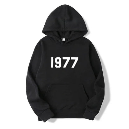 1977 New Fashion Men's and Women's Hoodies Hip Hop Street Brand High Quality Hot Selling Men's and Women's Sports Hoodies