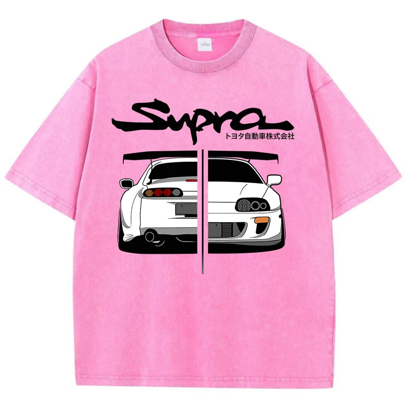 Supra Poster Vehicle Association Print Men T Shirt Lovely Soft T Shirts Outdoor Versatile Tshirt Holiday Comfort Clothing
