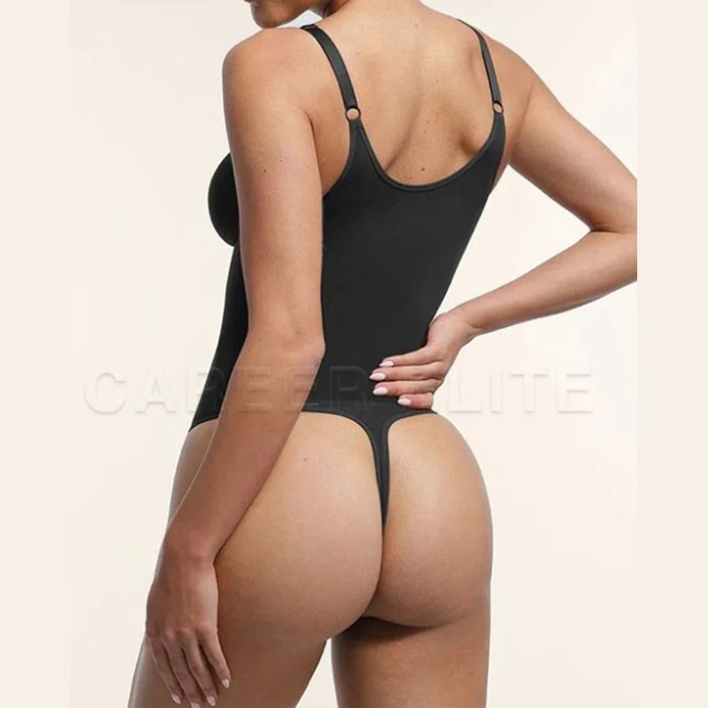 Full Body Shaper for Women – Slimming Bodysuit with Butt Lifting Seamless & Invisible Under Clothes Empower Your Silhouette