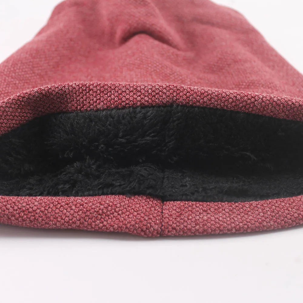 Fashion Bonnet Hat For Men And Women Autumn Knitted Solid Color Skullies Beanies Spring Casual Soft Turban Hats Hip Hop Beanie