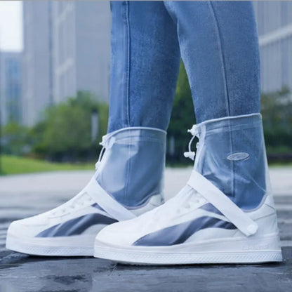 Waterproof Rain Boot Covers Reusable Non-Slip Cycling Hiking Shoe Protectors Rain Snow Wet Sand Overshoes Pants Protectors