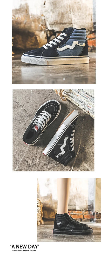 Canva Women's Casual Korean Style Flat Shoes New Arrival Winter 2023 Trendy Ins Net Red Cotton Shoes Versatile For Students