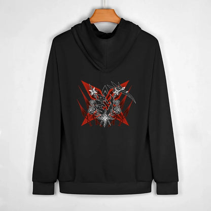 Arlecchino Constellation Design White Hoodie autumn men clothes hooded shirt winter clothes new in hoodies