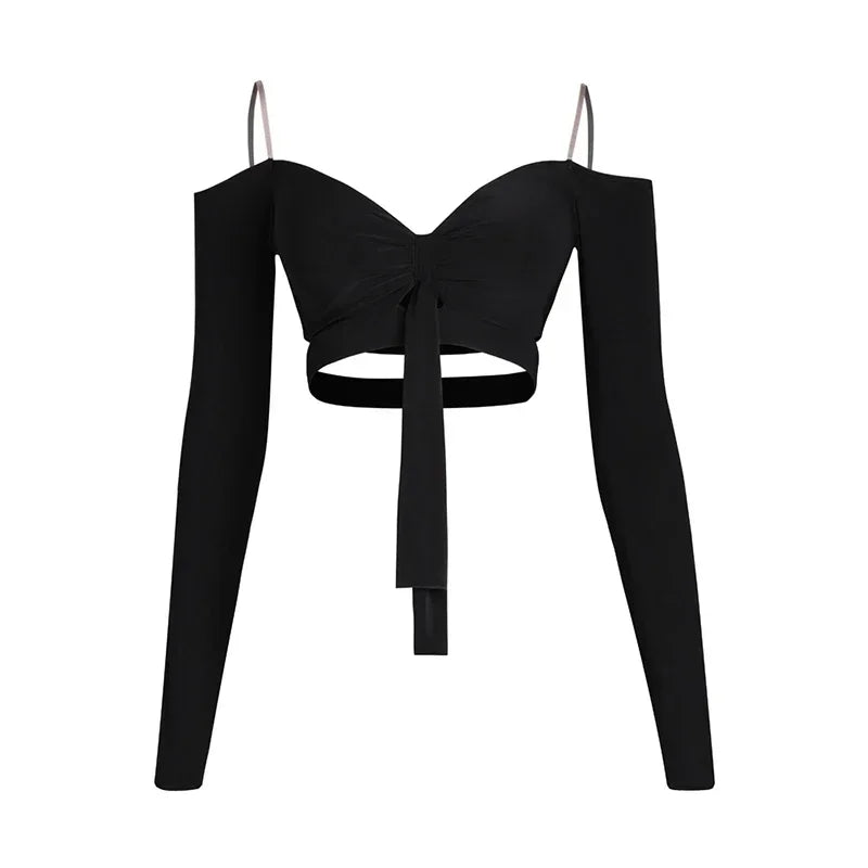 Latin Dance set Clothes Girls Long SLeeves Short Top Skirt Cha cha samba Performance Competition Dress Burgundy Black Dress Kids