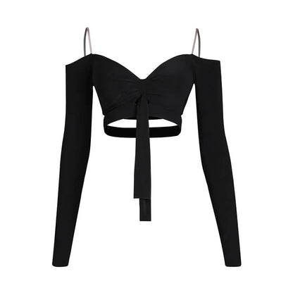 Latin Dance set Clothes Girls Long SLeeves Short Top Skirt Cha cha samba Performance Competition Dress Burgundy Black Dress Kids