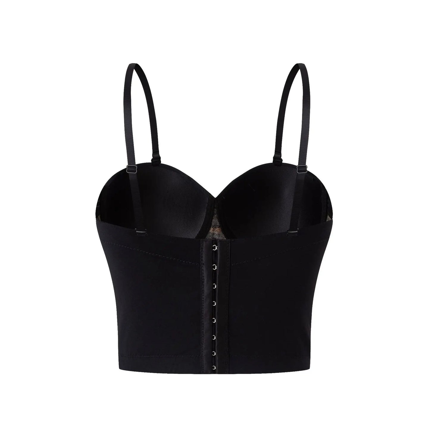 Stylish Wowen PU Leather Corset Imitation Leather Festival Clothing Bustier Lady Cropped Top Girls Punk Rock Club Party Camis