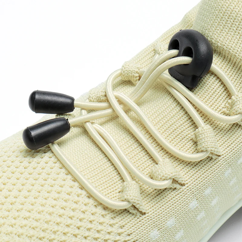 Women Walking Shoes Breathable Fly Weaving Sneakers Non Slip Casual Shoes 7 Color Size 35-45