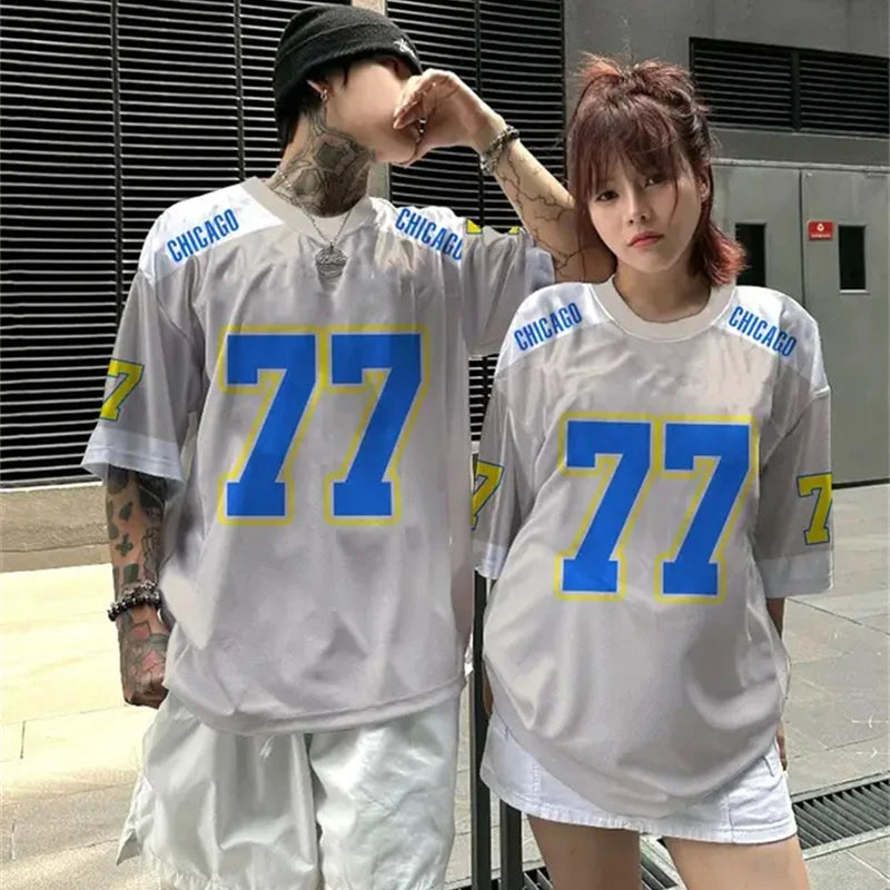 Fashion Short Sleeve Sports Basketball T-shirt For Men Lover Outdoor Breathable O-neck T Shirts 2025 Summer Couple Plus Tee Top