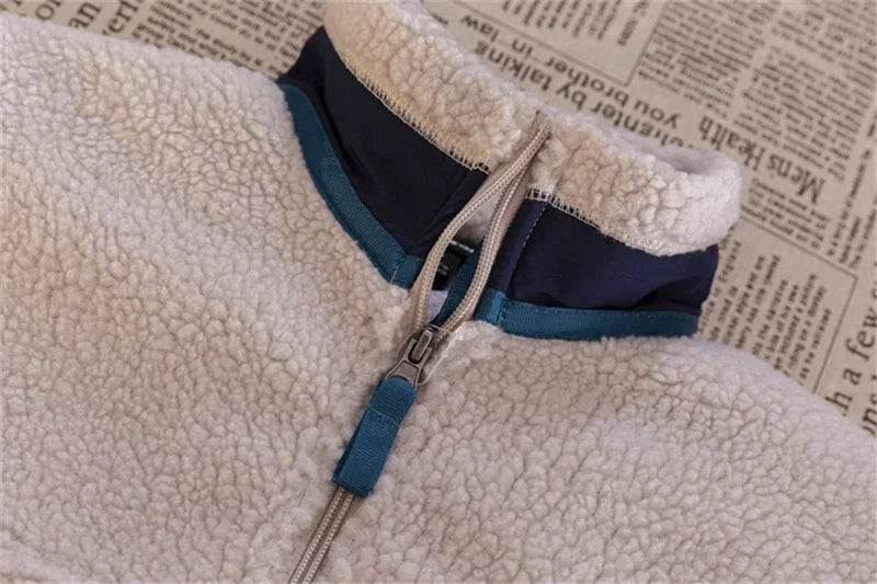 Fashion Casual Women Jackets Thickened Warm Loose Coats Male Female Fleece Coat Comfortable Streetwear Outdoors Autumn Winter