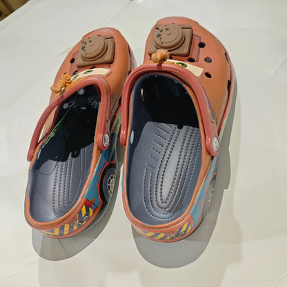 Adult Cartoon Mater Slippers Cars Shoes Outdoor Sandals Cute Figurine Anime Trailer Character Cave Shoes Sandals Eva Shoes Gift