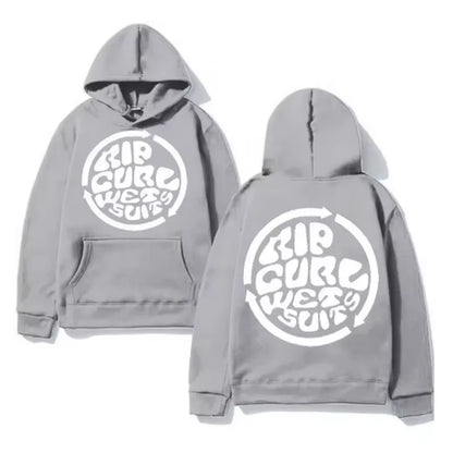 2025 Trend Rip Curl Autumn/Winter Hoodie Printed Men's Pullover Hoodie Hoodie Brand Jogger Long Sleeve Warm Sweatshirt Top