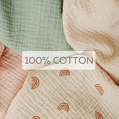 Soft Nursing Cover Muslin Breastfeeding Cover Portable 100% Cotton Breathable Baby Stroller Blanket Car Seat Cover 71*95cm