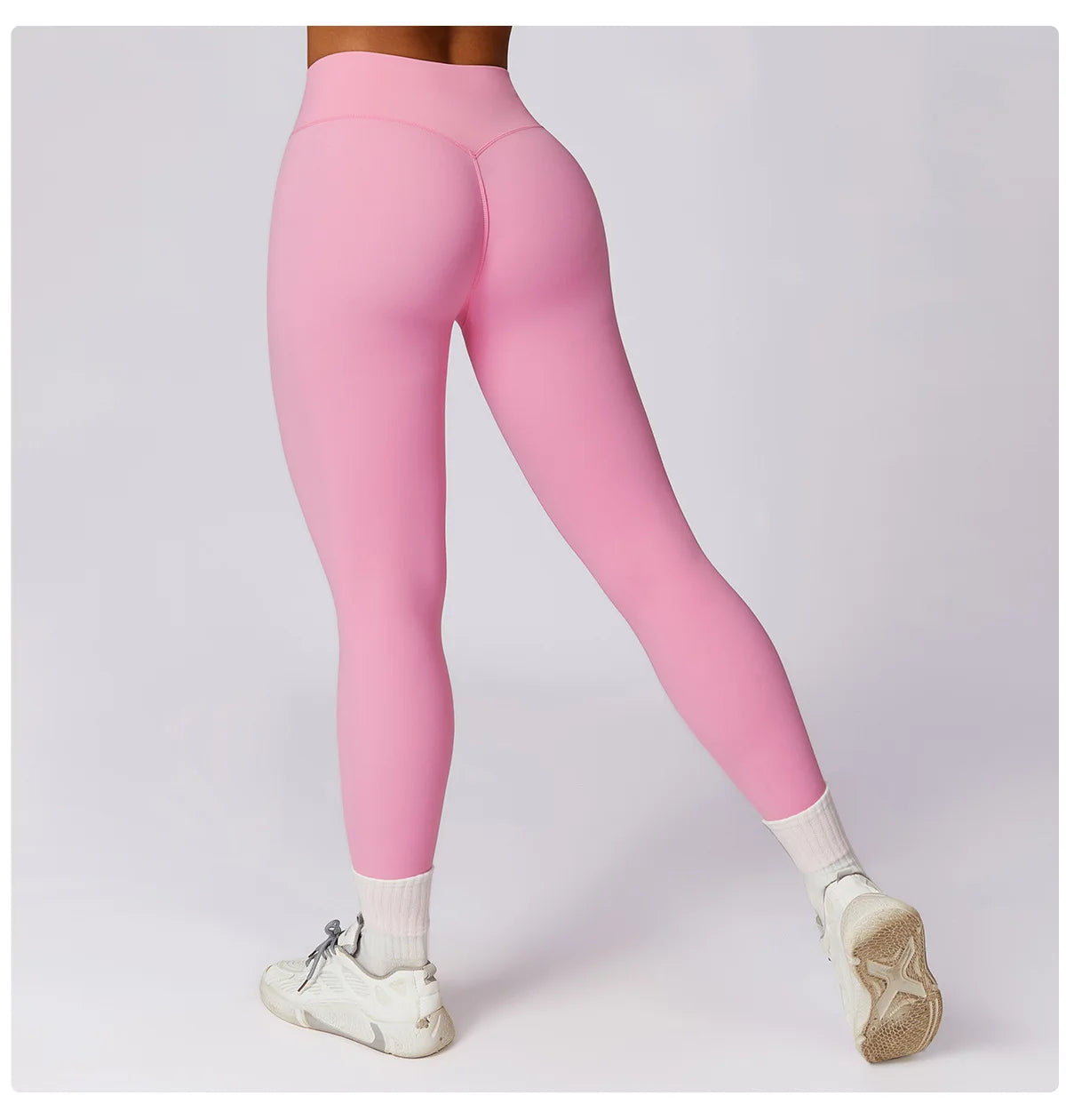 Butt Lifting Running Leggings Women 2025 High Waist Quick-Dry Naked Feel Yoga Pants Tummy Control Outdoor Workout Tights for Gym