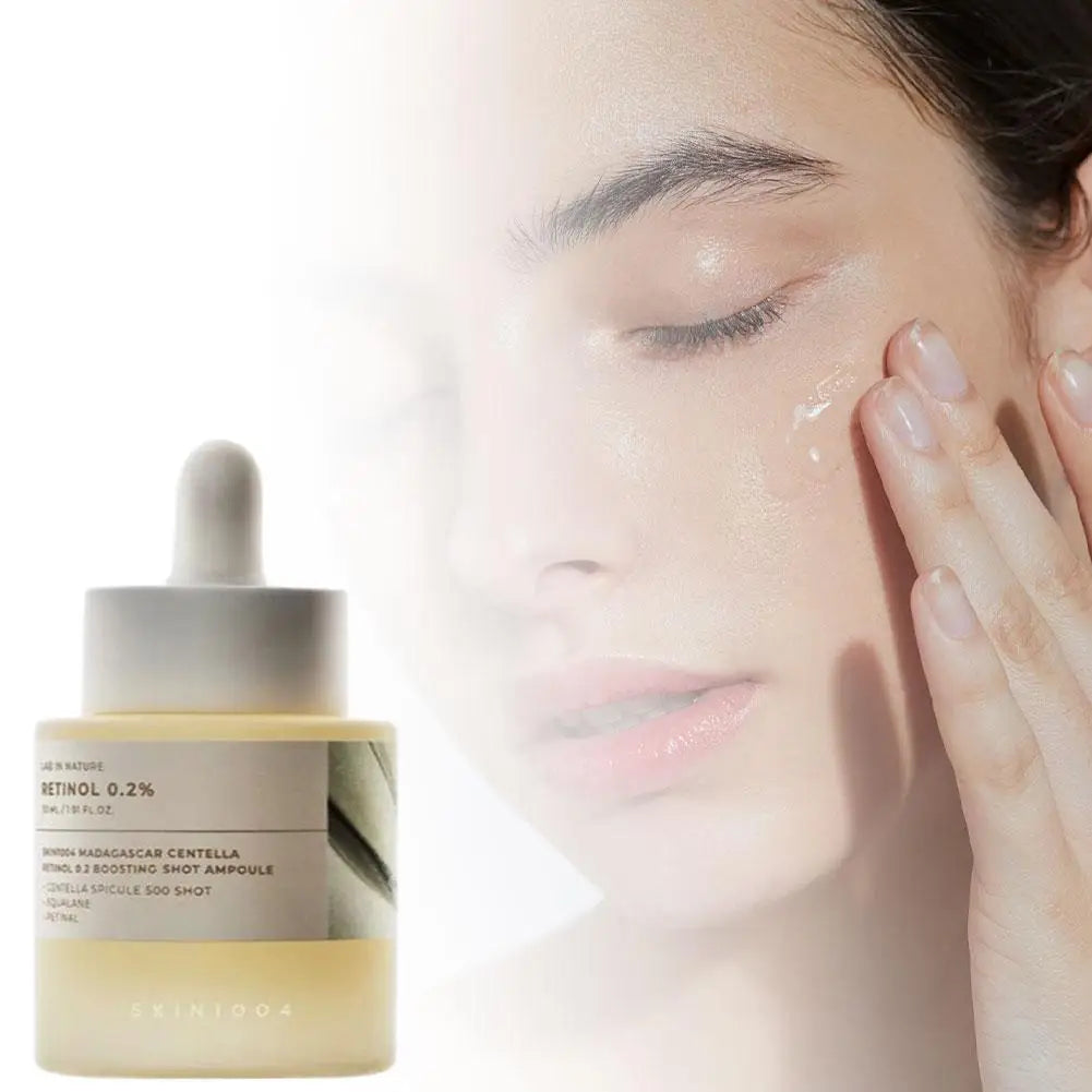 Korean Skin1004 Centella Asiatica Retinol 0.2 Enhanced Essence Firming Brightening Lightening Diminish Fine Lines And Pores