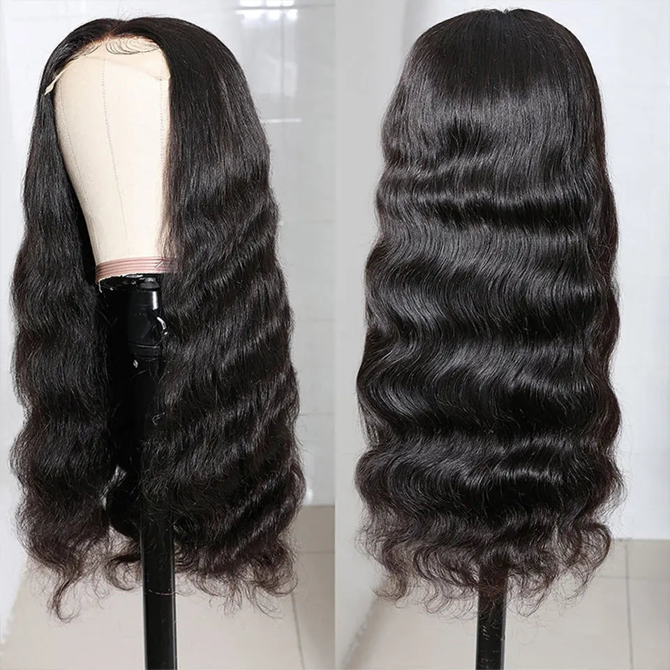 Beaufox Lace Front Human Hair Wigs For Women Brazilian Body Wave Lace Frontal Wigs Human Hair Wigs 4x4 Lace Closure Wig