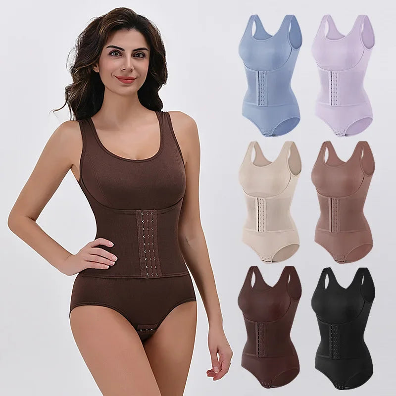 Body Shaper Women Seamless Tummy Control Slimming Sheath Flat Belly for Underwear Plus Size Shapewear Bodysuit Fajas Colombianas