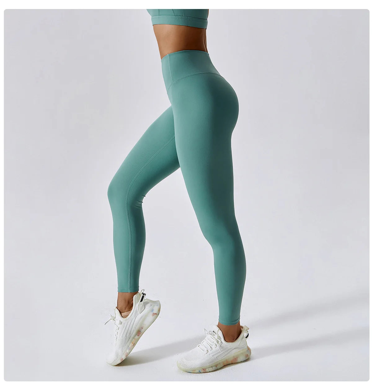 Butt Lifting Running Leggings Women 2025 High Waist Quick-Dry Naked Feel Yoga Pants Tummy Control Outdoor Workout Tights for Gym