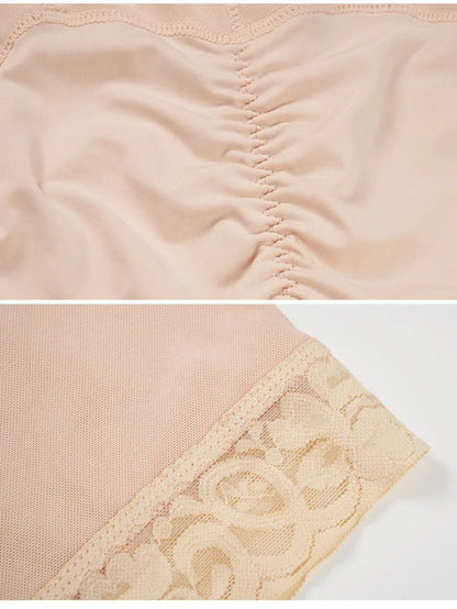 Women's Belly Tummy Control Butt Lifting Zipper Postpartum BodyShaper Fajas Colombian Double Compression Corset Waist Trainer