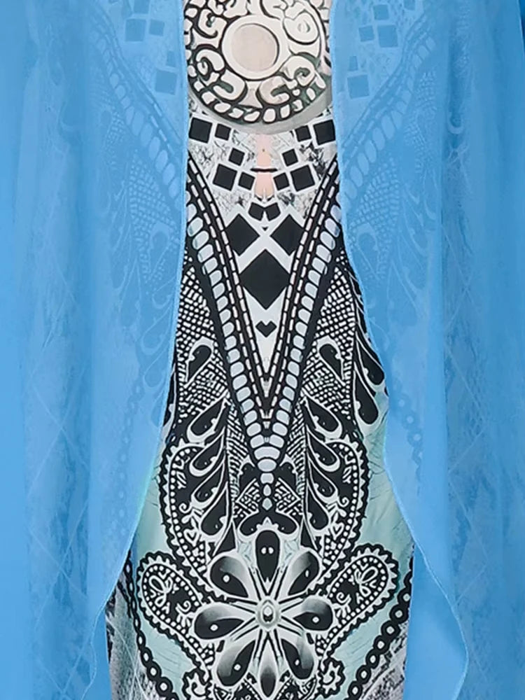 Women's plus Size Casual Dress Sets Solid Open Front & Graphic Printed Clothing Set Comfortable Fashion plus Size Outfits