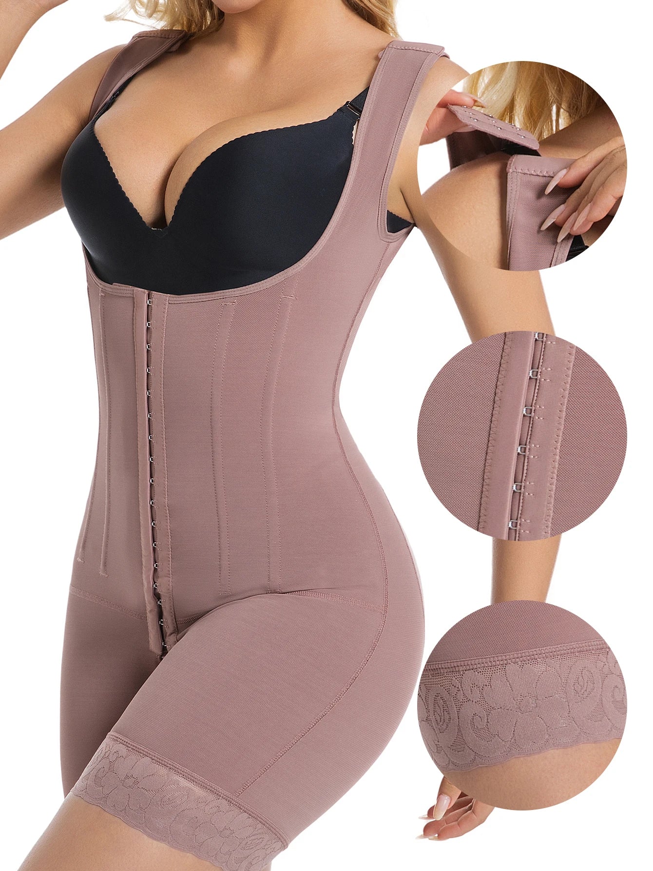 Women Full Body Shaper Fajas Colombianas Post Surgery Shapers Binders Waist Trainer Butt Lifter Shapewear Bbl Compression Girdle