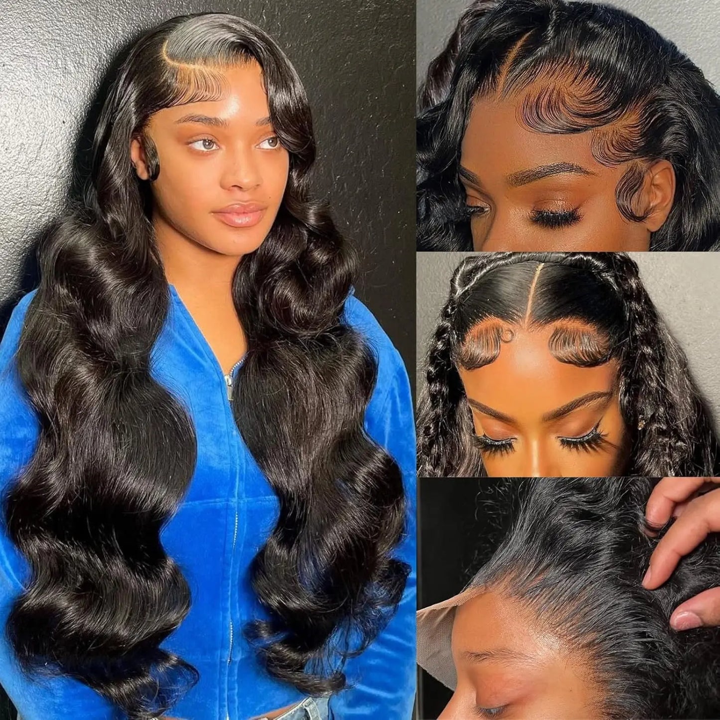 360 Lace Wig 28Inch Body Wave Lace Front Wig 13x4 13x6 Human Hair Wigs For Women Brazilian Hair Pre Plucked 4x4 Lace Closure Wig