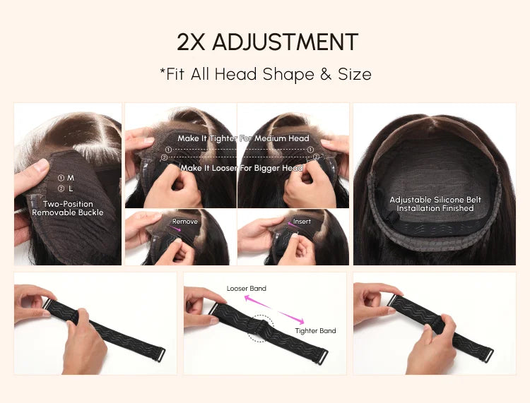 Beautyforever 3D Body Wave 7x5 Bye Bye KNOTS Glueless Wig Human Hair Ready To Wear Brazilian Human Hair Wig Fits All Size Heads