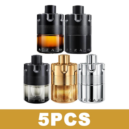 Azzaro Forever Wanted Elixir Parfum Homme Spray 100ml French Luxury Original Perfumes Lasting Leather Pheromones Perfume Cologne