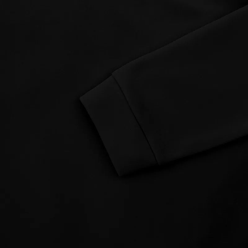 American autumn and winter heavy fleece long-sleeved men's sweater half zipper loose stand-up collar pullover men's sweater