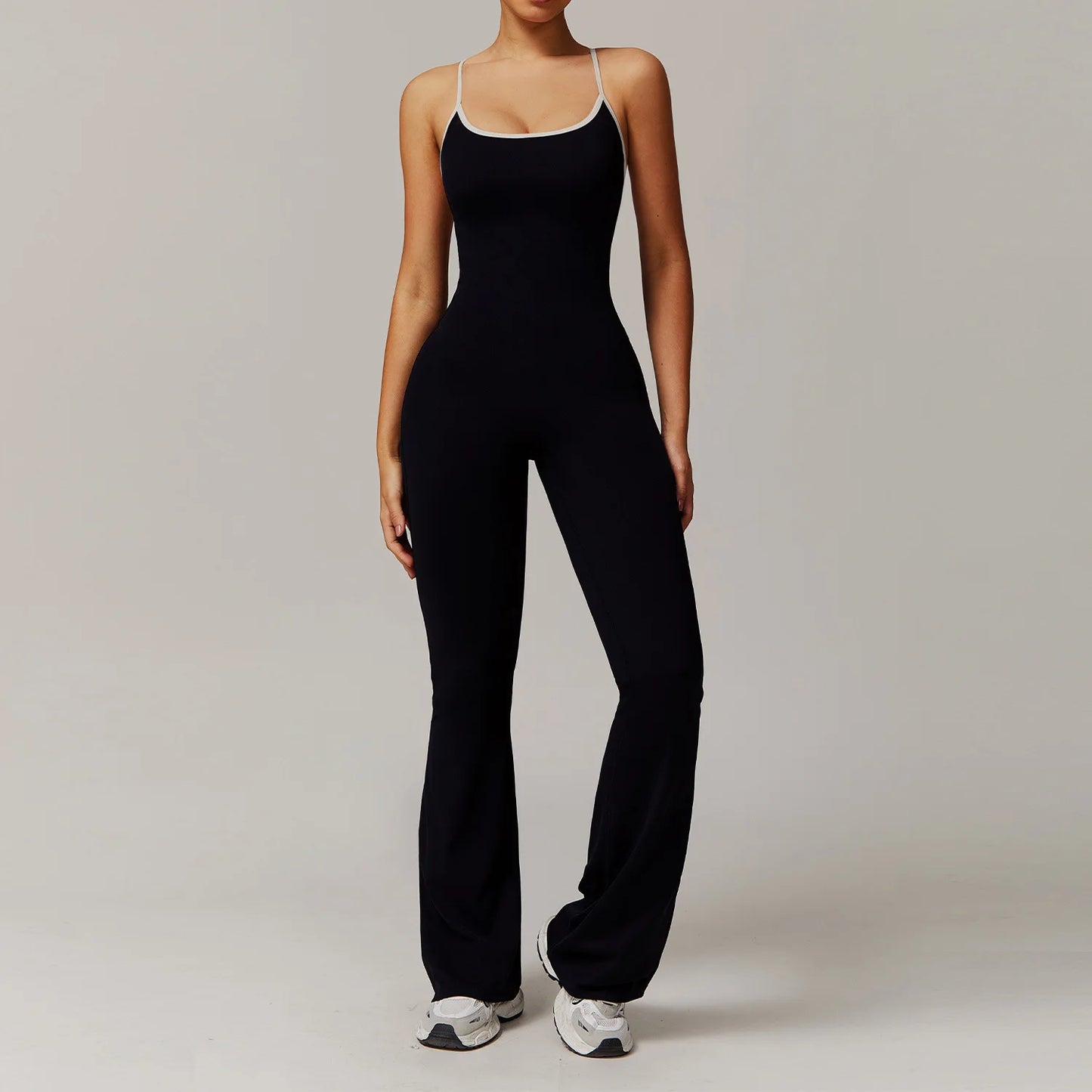 Jumpsuit Gym Set Yoga Suit Back Cross Sportswear Women Sports Jumpsuit Fitness Rompers Workout Bodysuits One-piece Yoga Jumpsuit