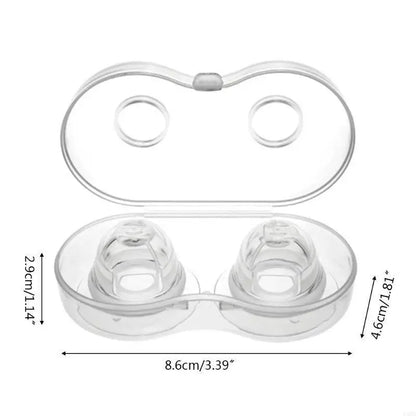 L5BB 1 Pair Silicone Nipple Corrector Nipple Clip Sucker Puller Aspirator