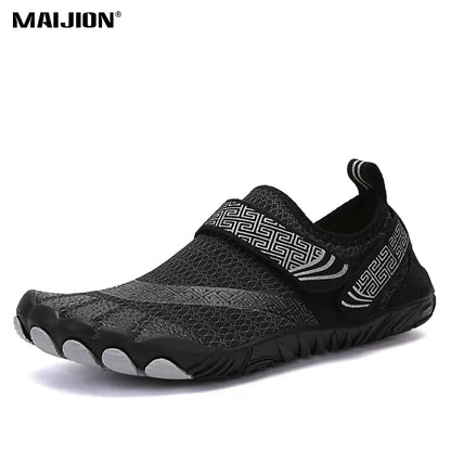 Men Women Elastic Beach Barefoot Seaside Aqua Shoe Quick-Dry Breathable Surf Wading Shoe Non Slip Upstream Swimming Water Shoe