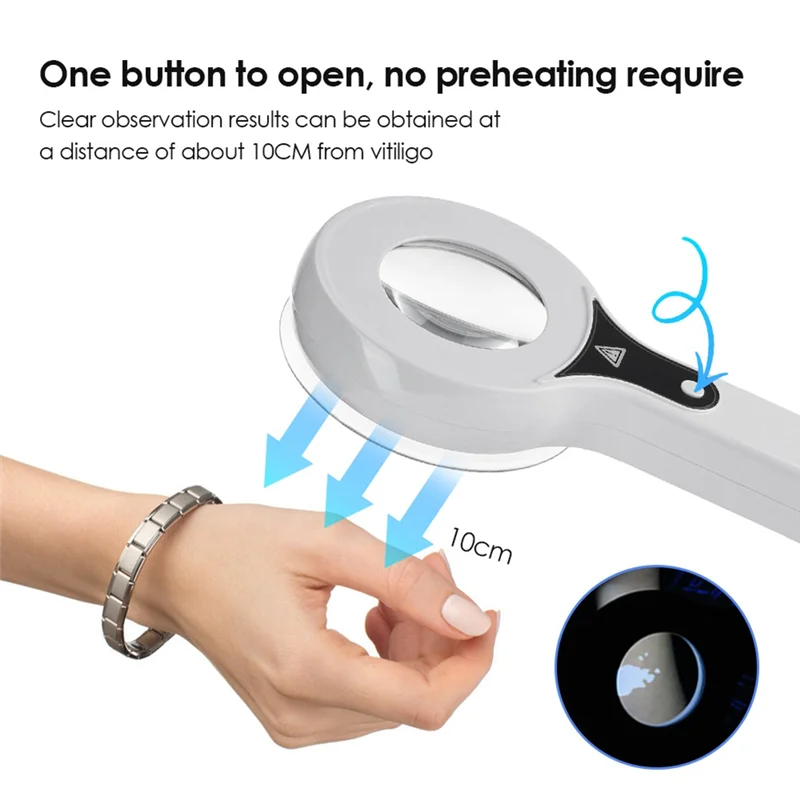 【A04R】Skin Analyzer Analysis Woods Lamp Skin Diagnosis System Beauty Test Face Care Facial