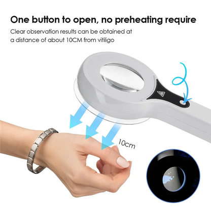 【A04R】Skin Analyzer Analysis Woods Lamp Skin Diagnosis System Beauty Test Face Care Facial