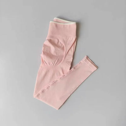 Peach Butt Yoga Pants, High-Waisted Butt-Lifting Fitness Pants for Women, Highly Elastic Quick-Drying Tight Leggings for Workout