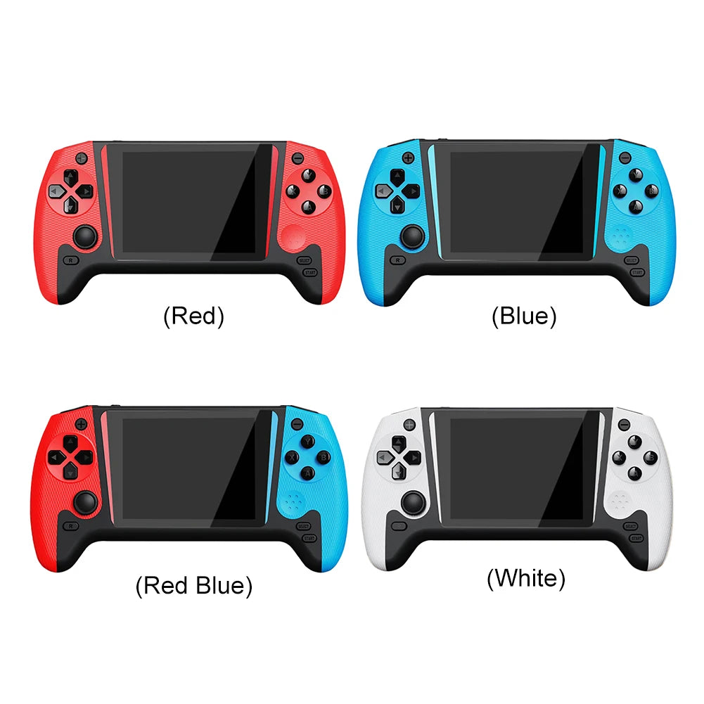 Retro Handheld Game Console 3.5inch LCD Screen Built-in 500 Games Gaming Console 1200mAh Nostalgic Game Console for Kids Adults