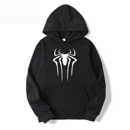 Fashion brand men's hoodie casual hoodie sportswear men's/women's top printed spider hoodie