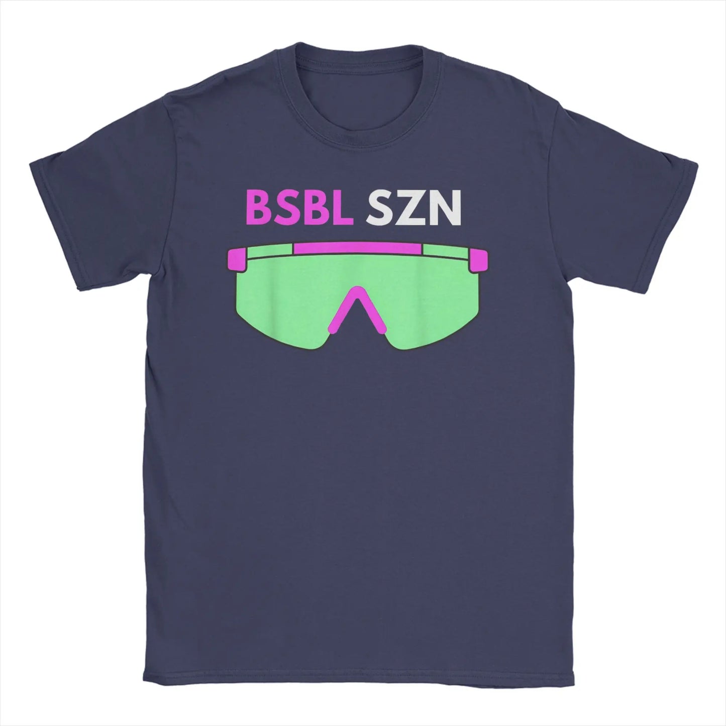 BSBL SZN Baseball Season Boys Girls Youth T Shirts Men Women Pure Cotton T-Shirt O Neck  Tee Shirt Short Sleeve Clothes Printed