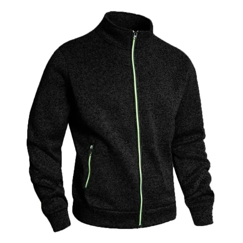 Animal Game Outdoor Men's Casual Sweatshirts Zipper Cardigan Work Jackets Sport Turtleneck Coats Oversize Warm Cycling Jerseys