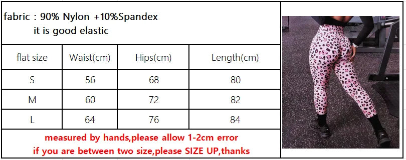 Women Gym Leopard Leggings Scrunch Butt Lifting Athletic Workout Leggins Training Yoga Pants Outdoor Sports Fitness Tights