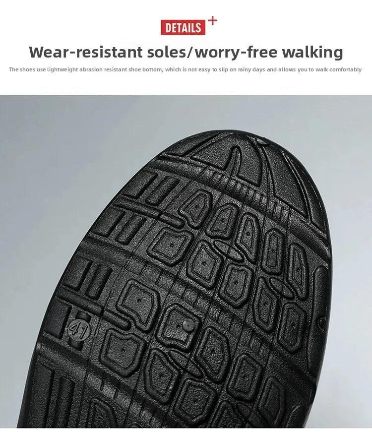 Low-Top Men's Casual Shoes Breathable Retro Sporty Style Summer New Fashion Trendy Bean Board Shoes Comfortable Rubber Sole